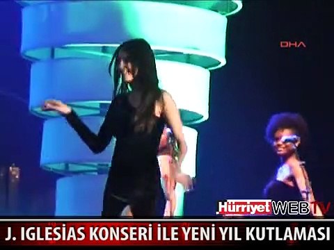 SINIRDA J. IGLESİAS KONSERİ İLE YENİ YIL KUTLAMASI