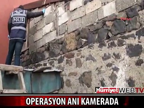 OPERASYON GÖRÜNTÜLERİ POLİS KAMERASINDA