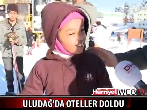 ULUDAĞ'DA OTELLER DOLDU