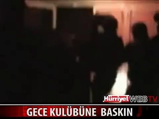 MAKEDON POLİSİNDEN GECE KULÜBÜNE BASKIN