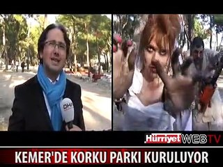 KEMER'DE AVRUPANIN EN BÜYÜK KORKU PARKI KURULUYOR