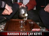 LİSELİ ÖĞRENCİLER KARDAN EV YAPTI