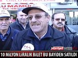 10 MİLYON LİRALIK BİLETİ SEYYAR BAYİ SATTI