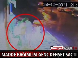 SOKAKTA DEHŞET KAMERADA