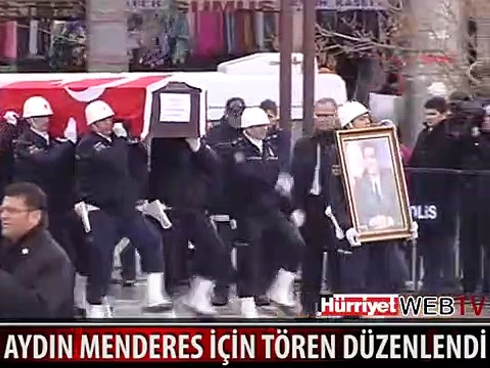 AYDIN MENDERES İÇİN İLK TÖREN DÜZENLENDİ