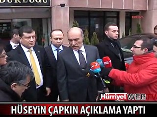 HÜSEYİN ÇAPKIN'DAN GÖREVDEN ALMA AÇIKLAMASI