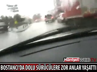 BU GÖRÜNTÜLER SAAT 08.45'TE BOSTANCI'DA ÇEKİLDİ