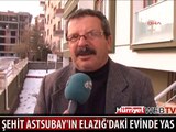 ONBAŞININ ŞEHİT ETTİĞİ ASTSUBAY'IN ELAZIĞ'DAKİ EVİNDE YAS