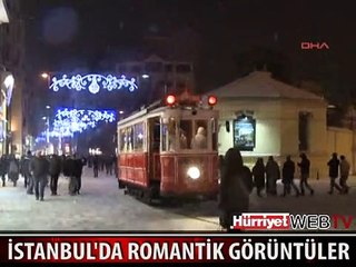 İSTANBUL'DA KAR ÇİLESİ VE EĞLENCESİ BİR ARADA