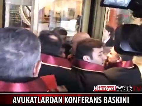 AVUKATLARDAN KONFERANS BASKINI