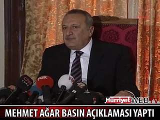 MEHMET AĞAR BASIN AÇIKLAMASI YAPTI