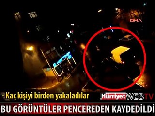 BU GÖRÜNTÜLER BİR EVİN PENCERESİNDEN ÇEKİLDİ