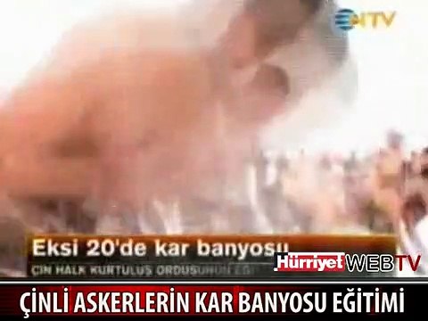 ÇİN ORDUSU'NDAN GÖVDE GÖSTERİSİ