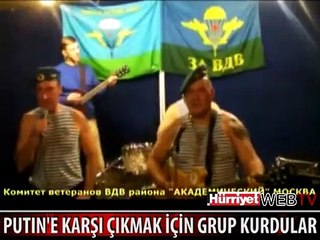 RUS ASKERLERDEN PUTİN KARŞITI ROCK ŞARKISI