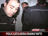ŞANLIURFA'DA POLİS HIRSIZLARI ÇATILARDA BİLE ARADI