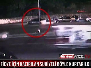 İMDAT DİYE BAĞIRIP POLİSE SIĞINDI