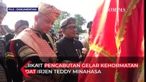 Tersandung Kasus Narkoba, LKAAM Sumbar Tegaskan Tidak Cabut Gelar Adat Irjen Teddy Minahasa