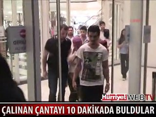 GÜVEN TİMLERİ HIRSIZI 10 DAKİKADA YAKALADI