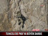 TUNCELİ'DE PKK'YA BÜYÜK DARBE