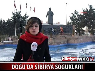 DOĞU'DA SİBİRYA SOĞUKLARI