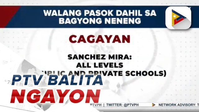 Ilang paaralan sa Cagayan at Ilocos, walang pasok