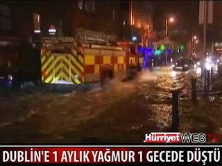 1 AYLIK YAĞMUR 1 GECEDE YAĞINCA...