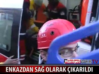 ENKAZ ALTINDAN BİR VATANDAŞ DAHA KURTARILDI