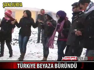 TÜRKİYE'DEN KAR MANZARALARI