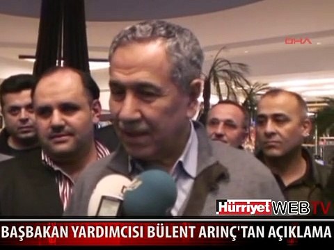 BAŞBAKAN YARDIMCISI BÜLENT ARINÇ'TAN BEDELLİ AÇIKLAMASI