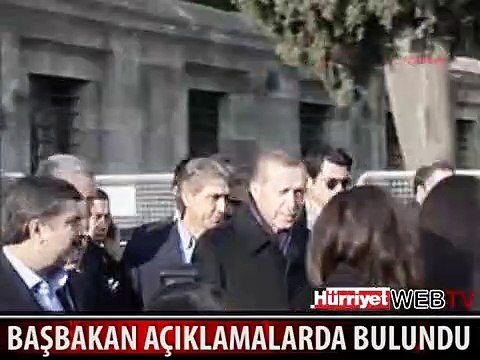 BAŞBAKAN ERDOĞAN BAYRAM NAMAZI SONRASI AÇIKLAMALARDA BULUNDU