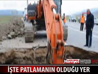 TERÖRİSTLER ASKERİ ARACA BÖYLE TUZAK KURDU