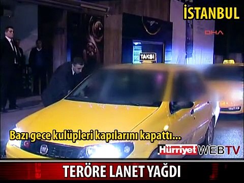 İSTANBUL, İZMİR VE BODRUM'DA TERÖRE TEPKİ