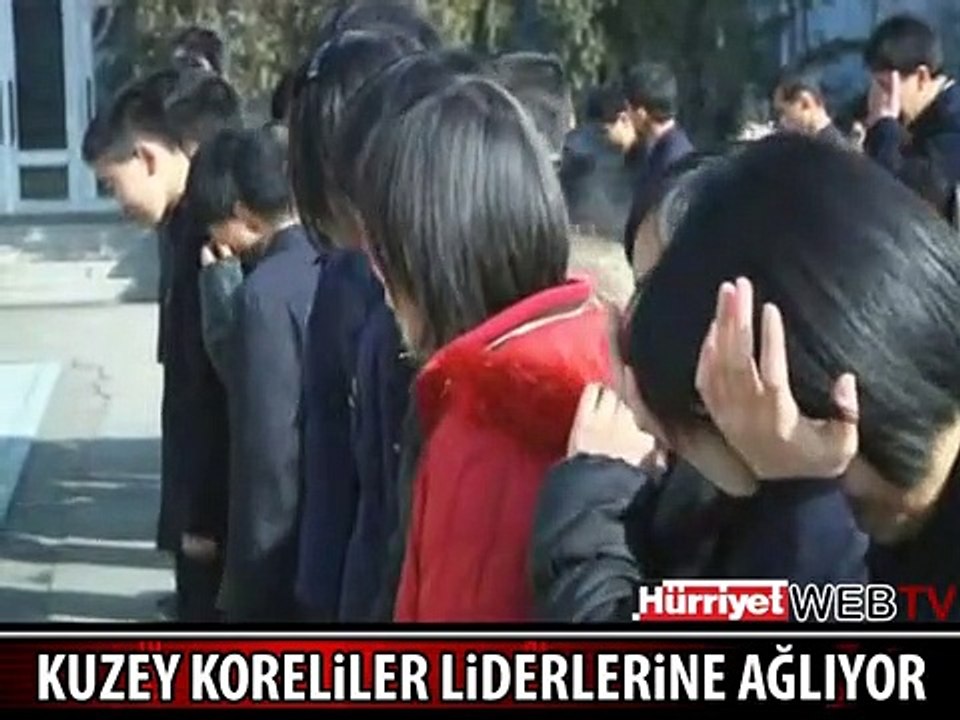 KUZEY KORE ÖLEN LİDERİNE BÖYLE AĞLADI