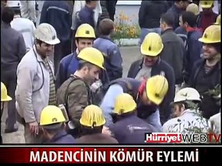 MADENCİLERİN BÜYÜK KÖMÜR EYLEMİ