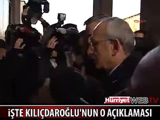 KILIÇDAROĞLU BAŞBUĞ'UN TUTUKLANMASINI DEĞERLENDİRDİ