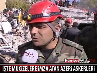 İŞTE MUCİZELERE İMZA ATAN AZERİ ASKERLERİ