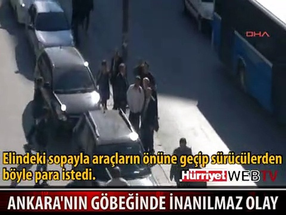 ANKARA'NIN GÖBEĞİNDE İNANILMAZ OLAY