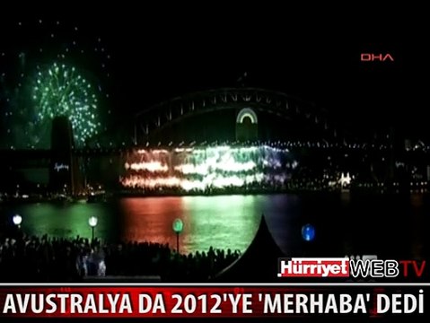 AVUSTRALYA 2012'YE MERHABA DEDİ