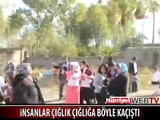 DEPREM ANI YAŞANAN PANİK KAMERADA