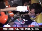 ENKAZ ALTINDAN SAĞ ÇIKARILDI