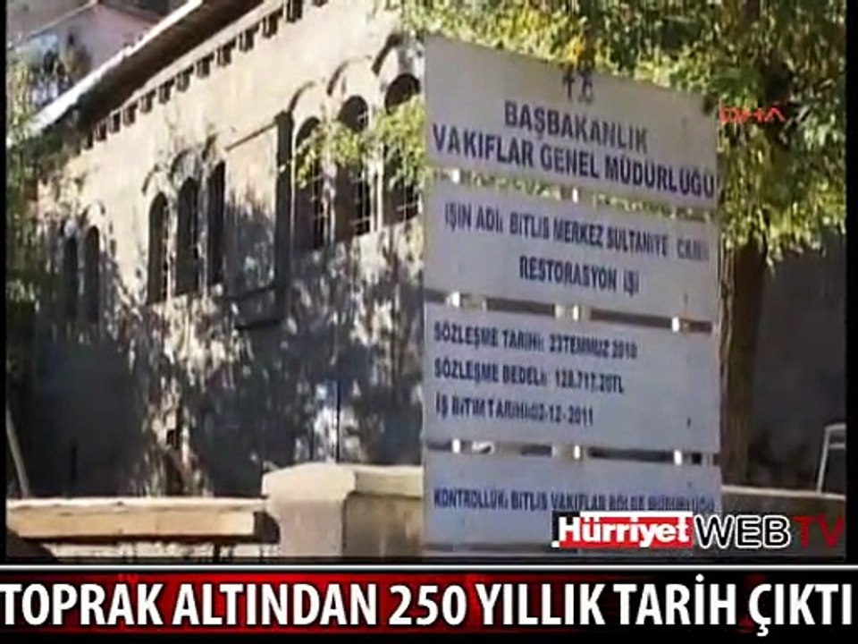 BİTLİS'TE BÜYÜK HAZİNE BULUNDU