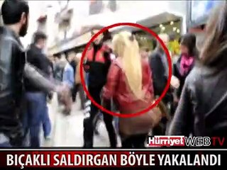 ESKİ SEVGİLİSİNİ BIÇAKLA KOVALADI