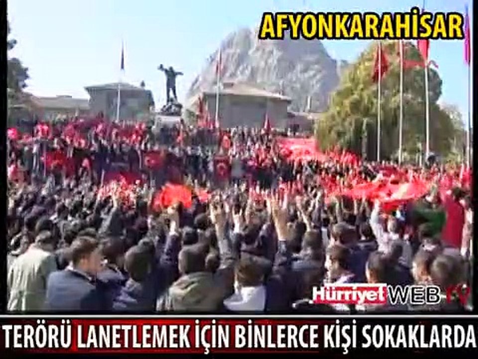 YURTTAN TERÖR PROTESTOLARI
