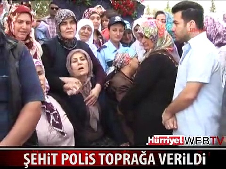 ŞEHİT POLİSE SON VEDA