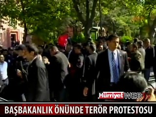 BAŞBAKANLIK ÖNÜNDE ÖFKE VE ARBEDE