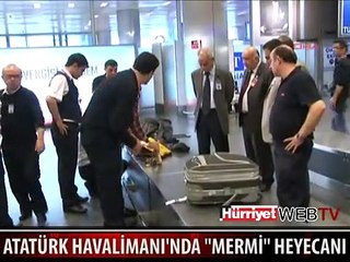 ATATÜRK HAVALİMANI'NDA MERMİ PANİĞİ