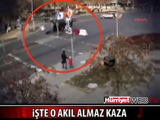 POLİSİN İNANILMAZ KURTULUŞU KAMERADA