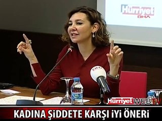 KADINA ŞİDDETE KARŞI İLGİNÇ ÖNERİ