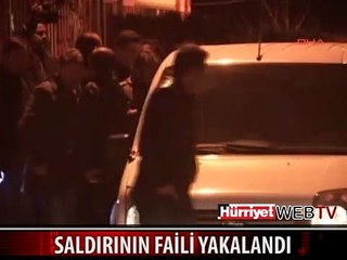 SİLAHLI SALDIRGAN YAKALANDI