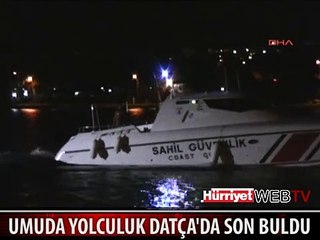 UMUDA YOLCULUK DATÇA'DA SON BULDU